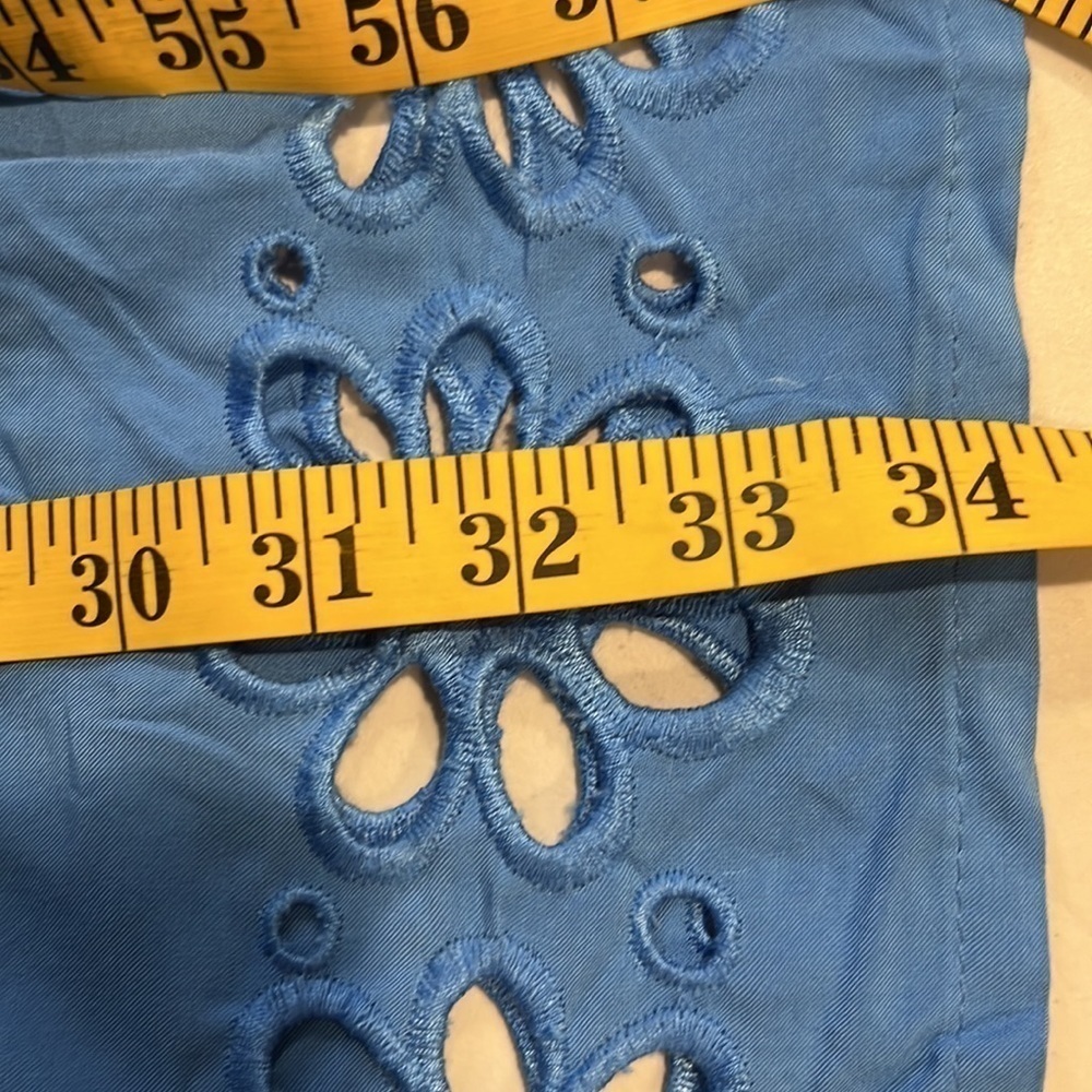 Mark Blue Off The Shoulder Dress XL Laser Cut - Picture 11 of 13